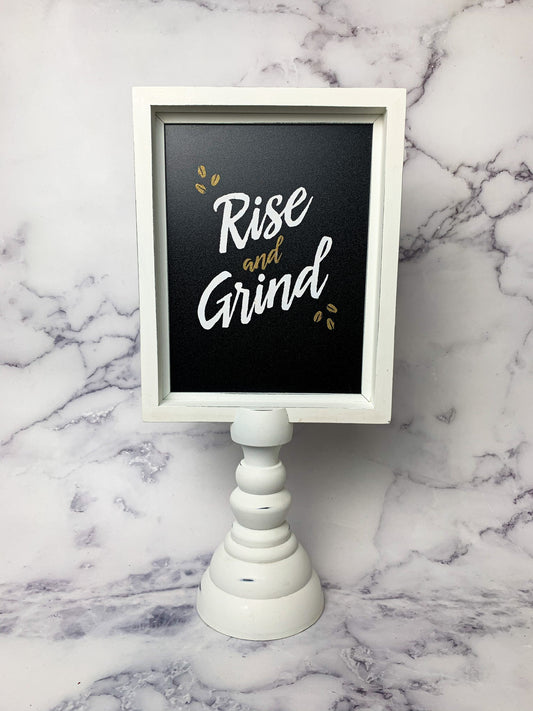 Rise and Grind Pedestal