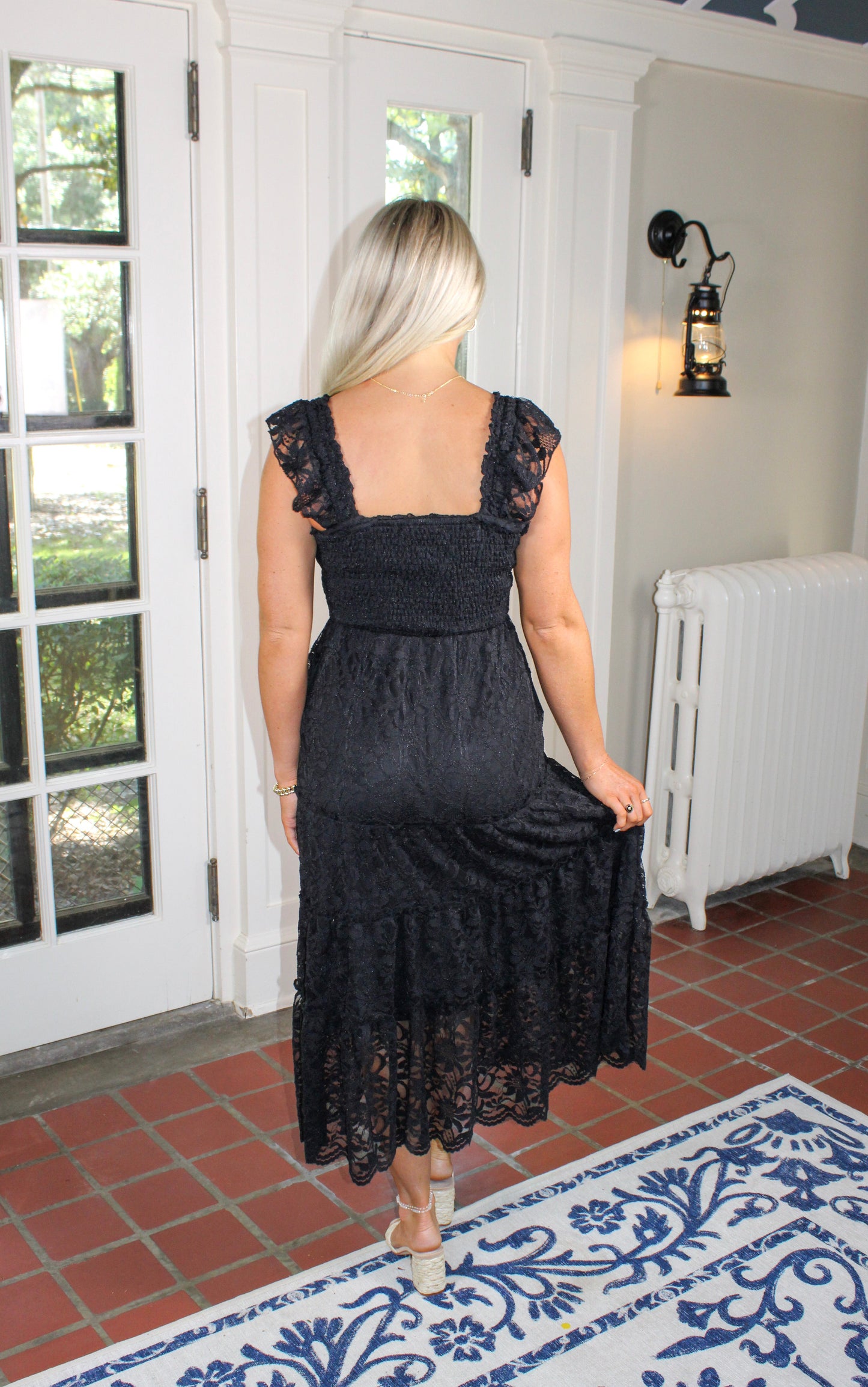 Black Lace Dress July.