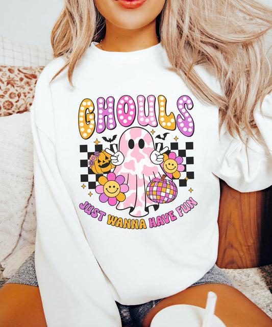 Ghouls Just Want To Have Fun Tee July.